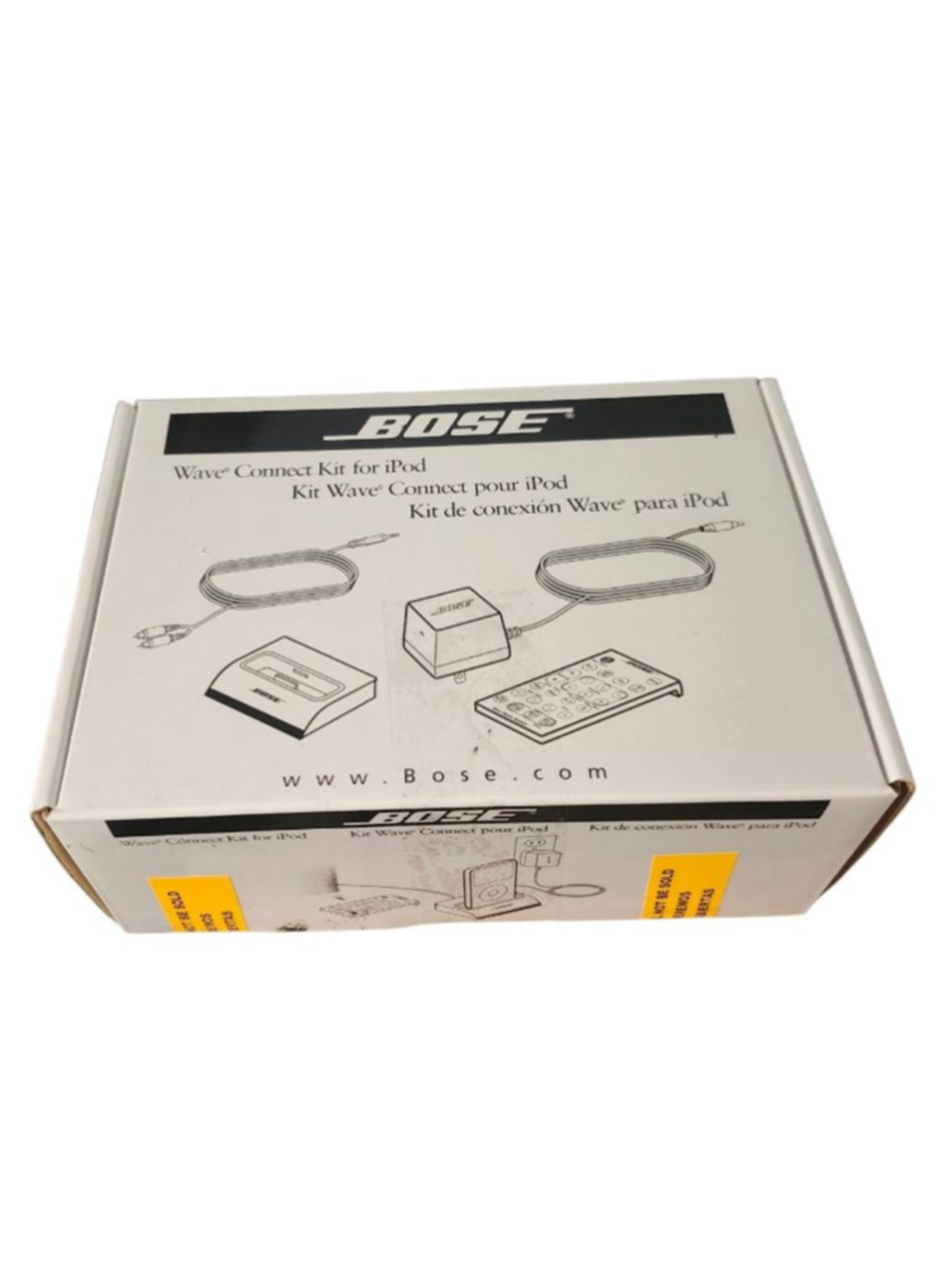 NIB Bose Wave Connect Kit for iPod New in Box